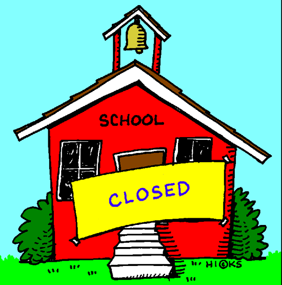 school closed large